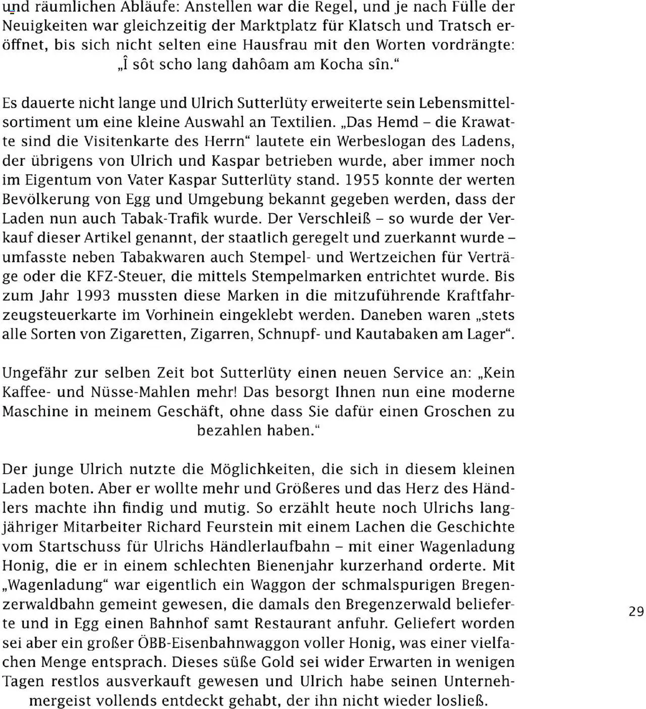 Sutterlüty Unsere Chronik gültig ab 01.08.2025 | Seite: 29 | Produkte: Hemd, Libacomb, Kaffee