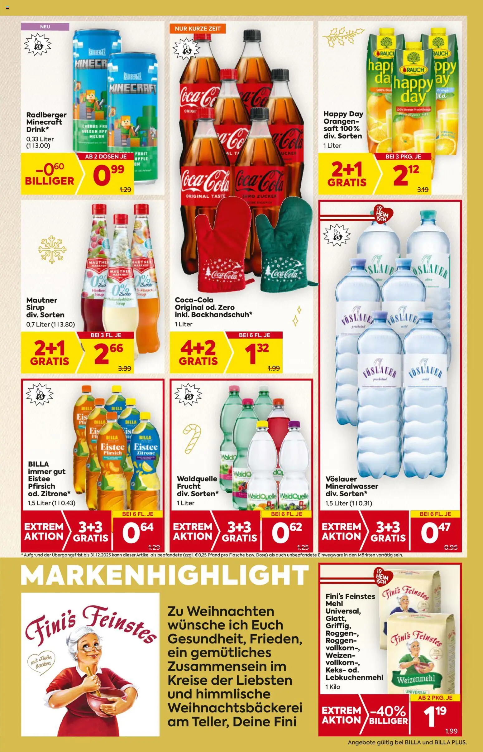 Billa Flugblatt - Oberösterreich gültig ab 20.11.2025 | Seite: 17 | Produkte: Pfirsich, Apple, Saft, Orangen