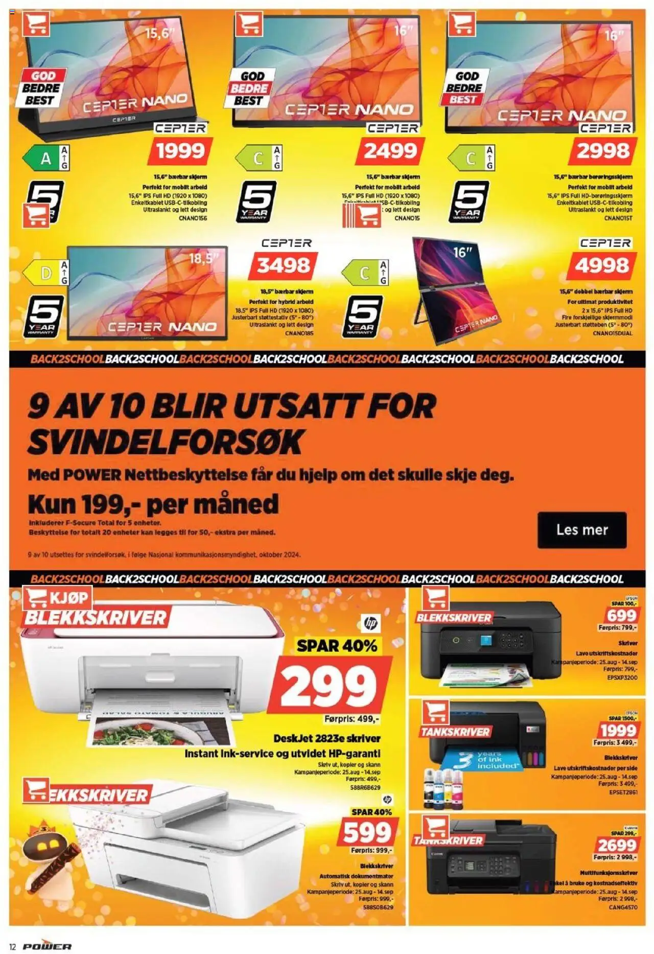  | Side: 12 | Produkter: Skjerm