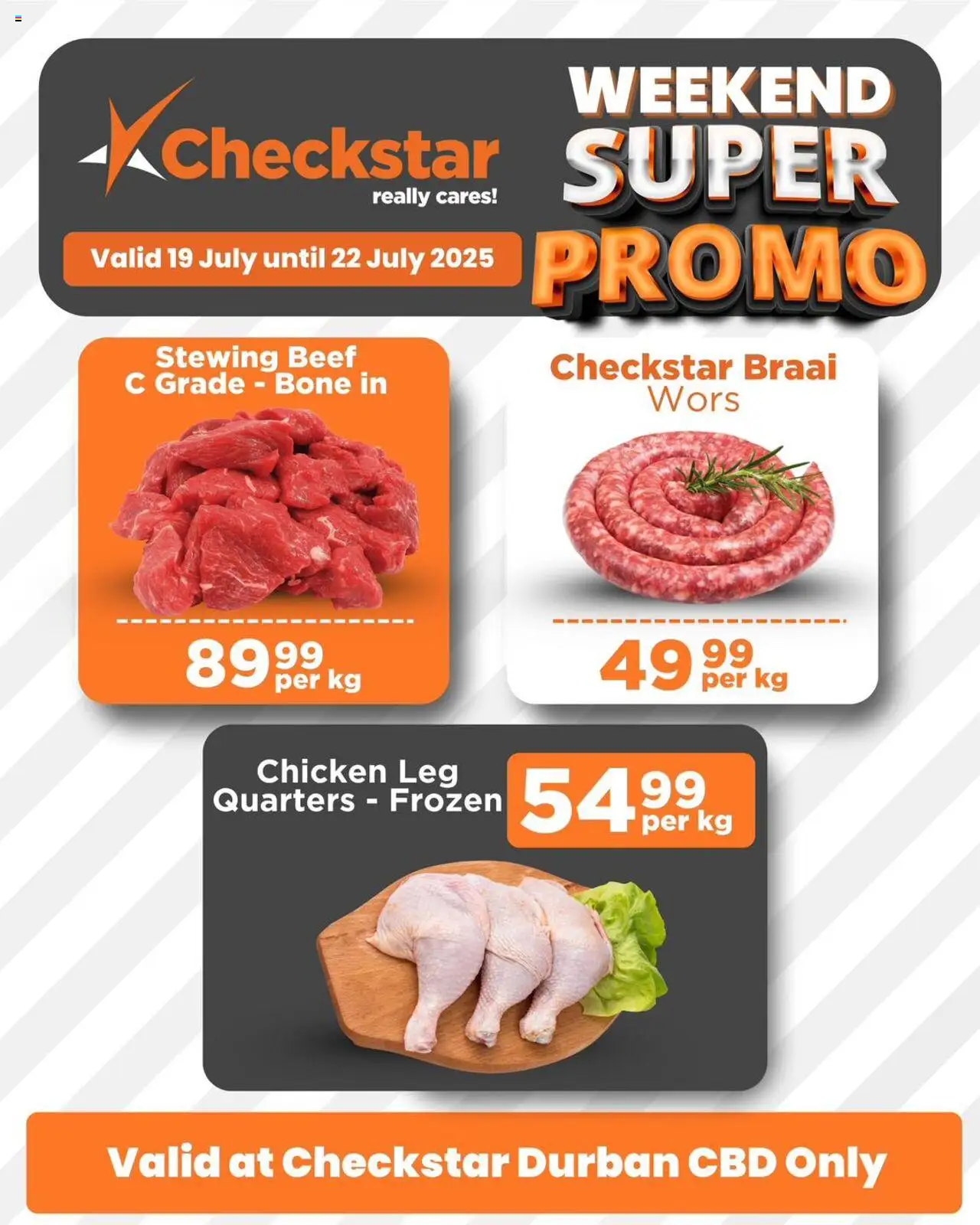 Check Star Weekend Promo  │ valid from 19.07.2025 | Page: 1 | Products: Chicken, Beef