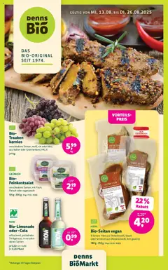 Vorschau von dem Prospekt - Denns BioMarkt Angebote gültig ab 13.08.2025