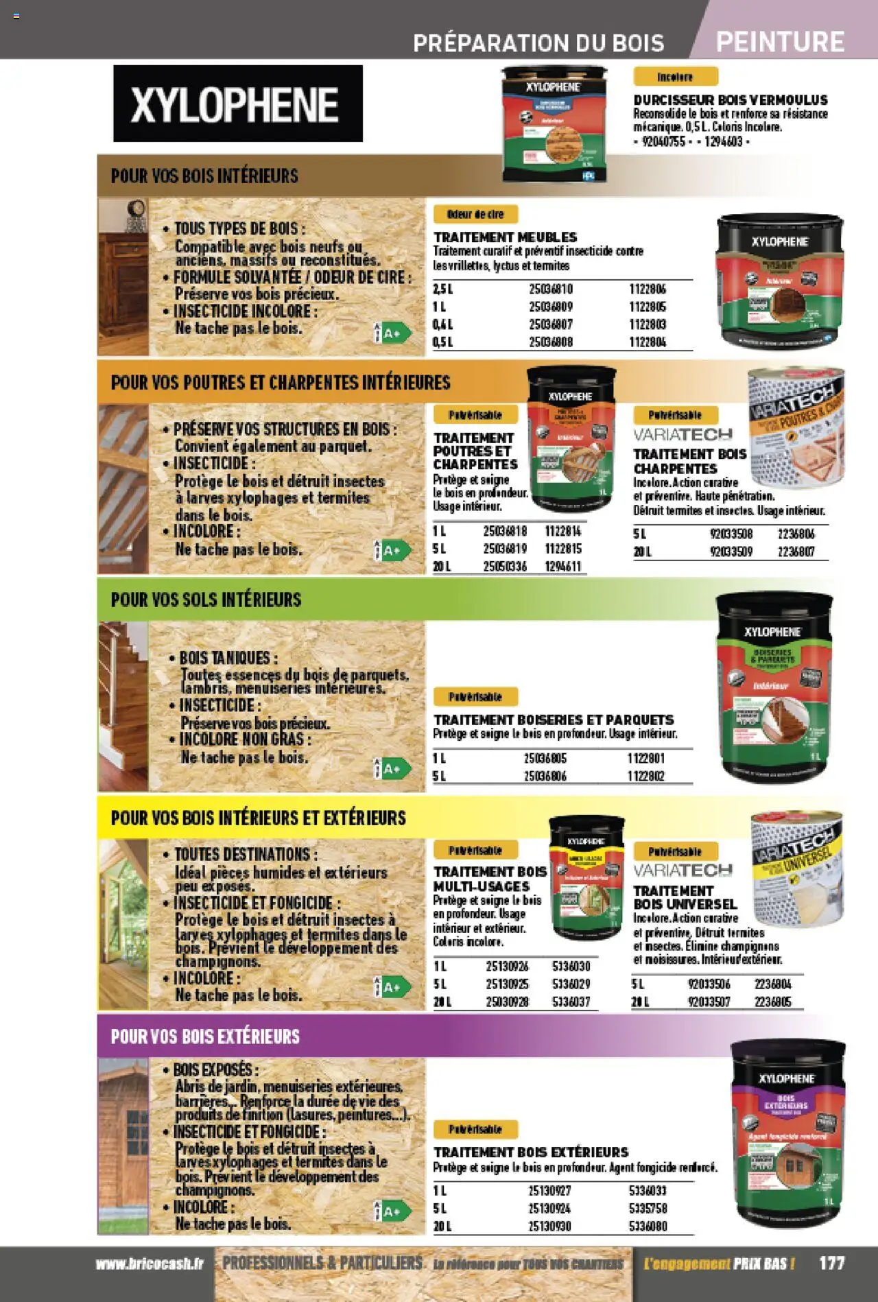 {H1} | Page: 177 | Produits: Cire