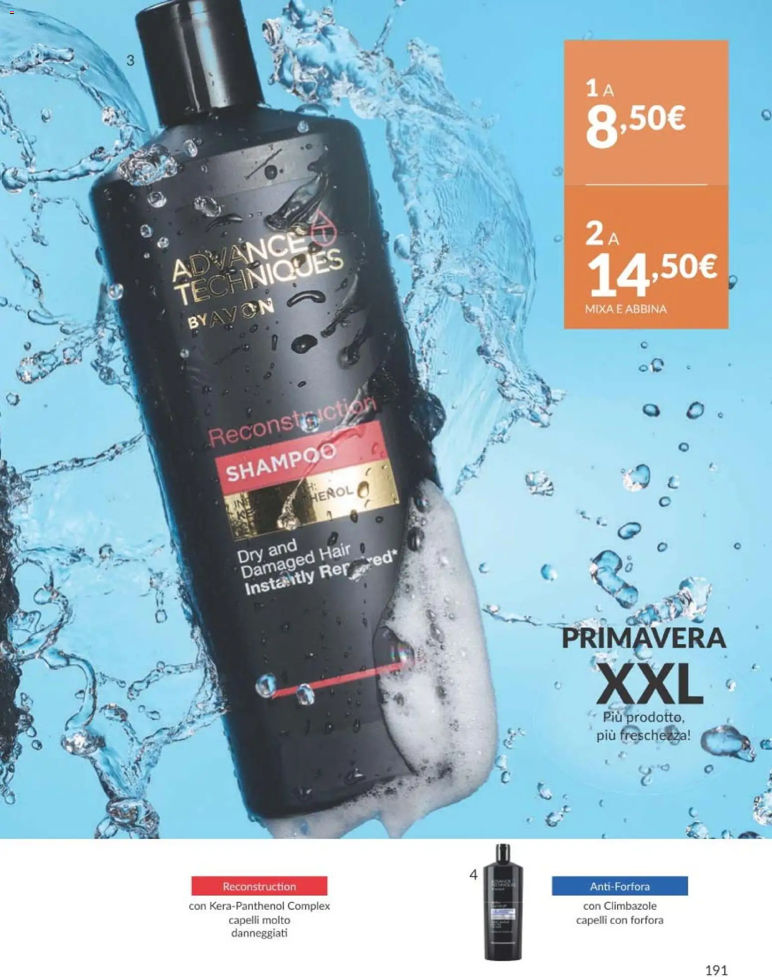 Volantino Avon del 01.04.2026 | Pagina: 191 | Prodotti: Shampoo