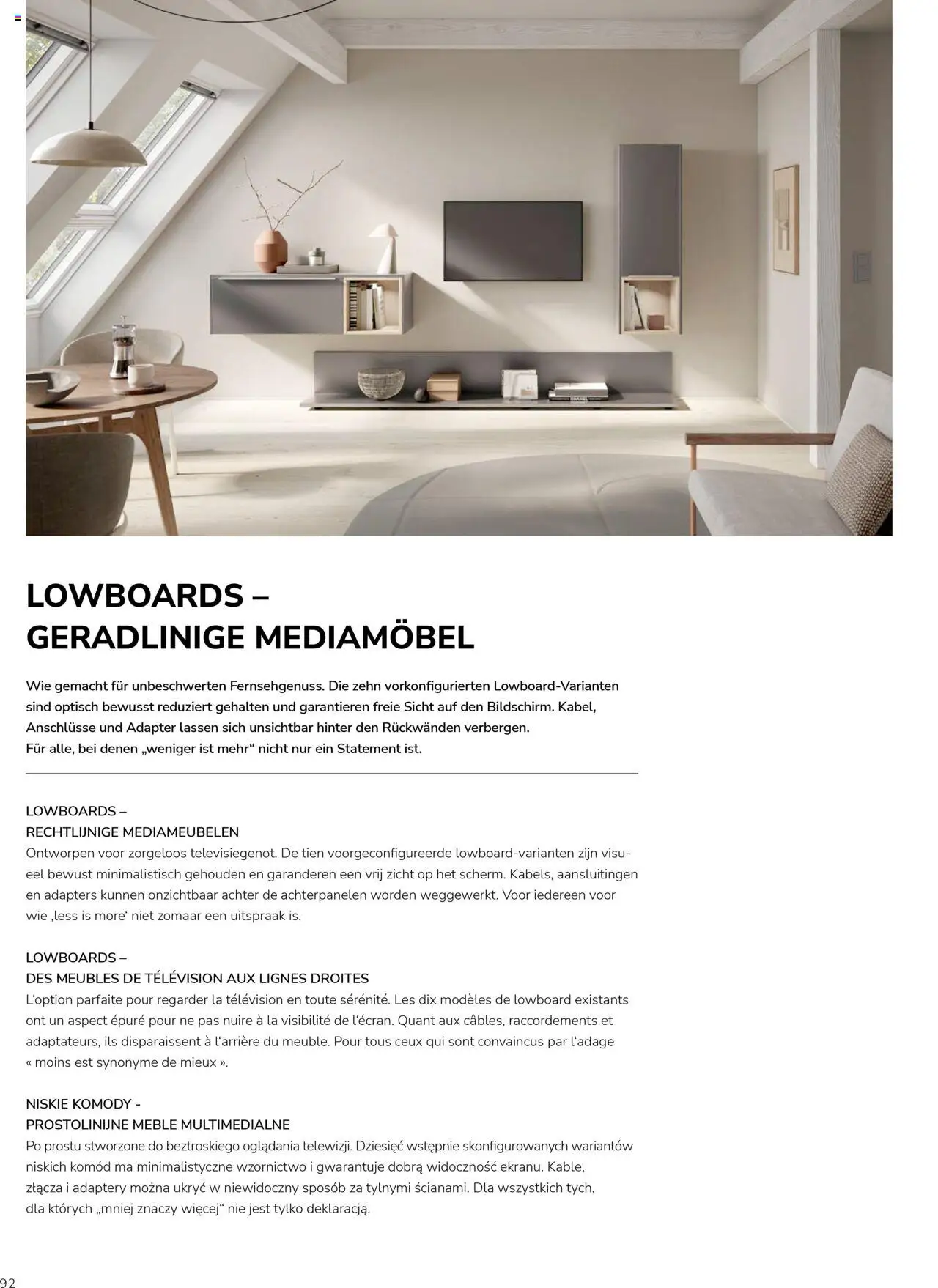 Ostermann Impressa Küchenmagazin – gültig ab 26.05.2025 | Seite: 92 | Produkte: Adapter, Lowboard