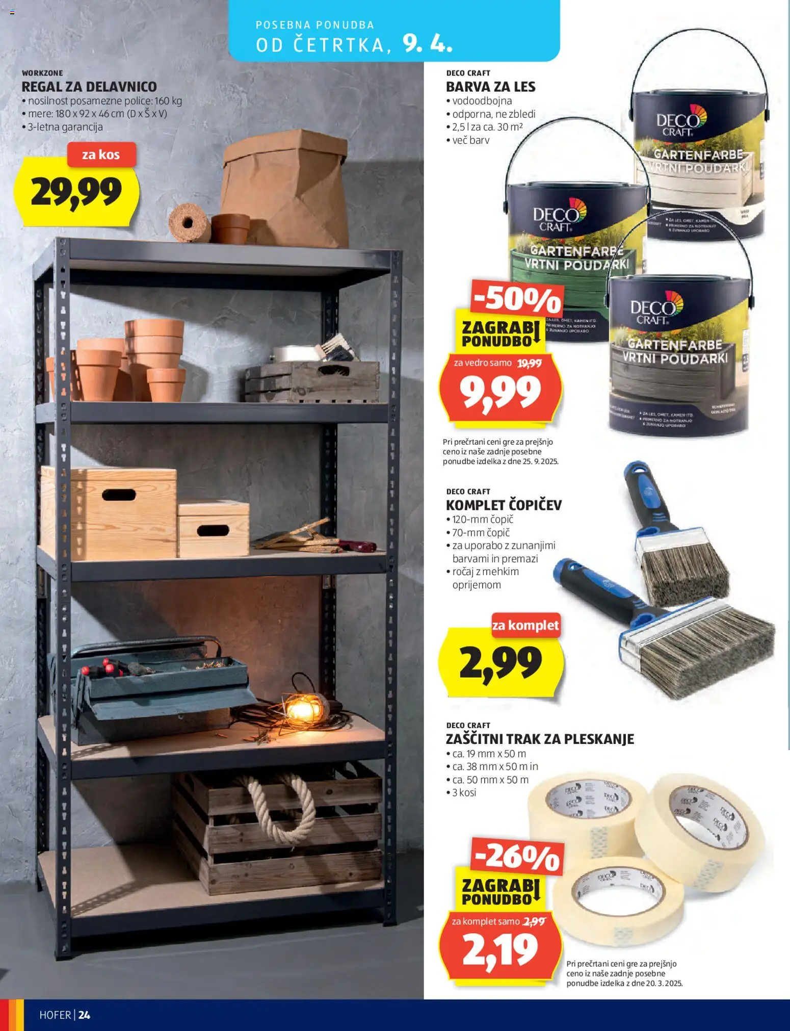 Novi Hofer katalog ponudbe – veljaven od 01.04.2026 | Stran: 24