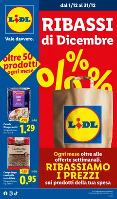 Anteprima del volantino Lidl Dicembre catalogo valido a partire dal 01.12.2025