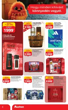 Auchan - Karácsonyi ajándék ajánlataink - amely érvényes a következő dátumtól: 13.11.2025 | Oldal: 4