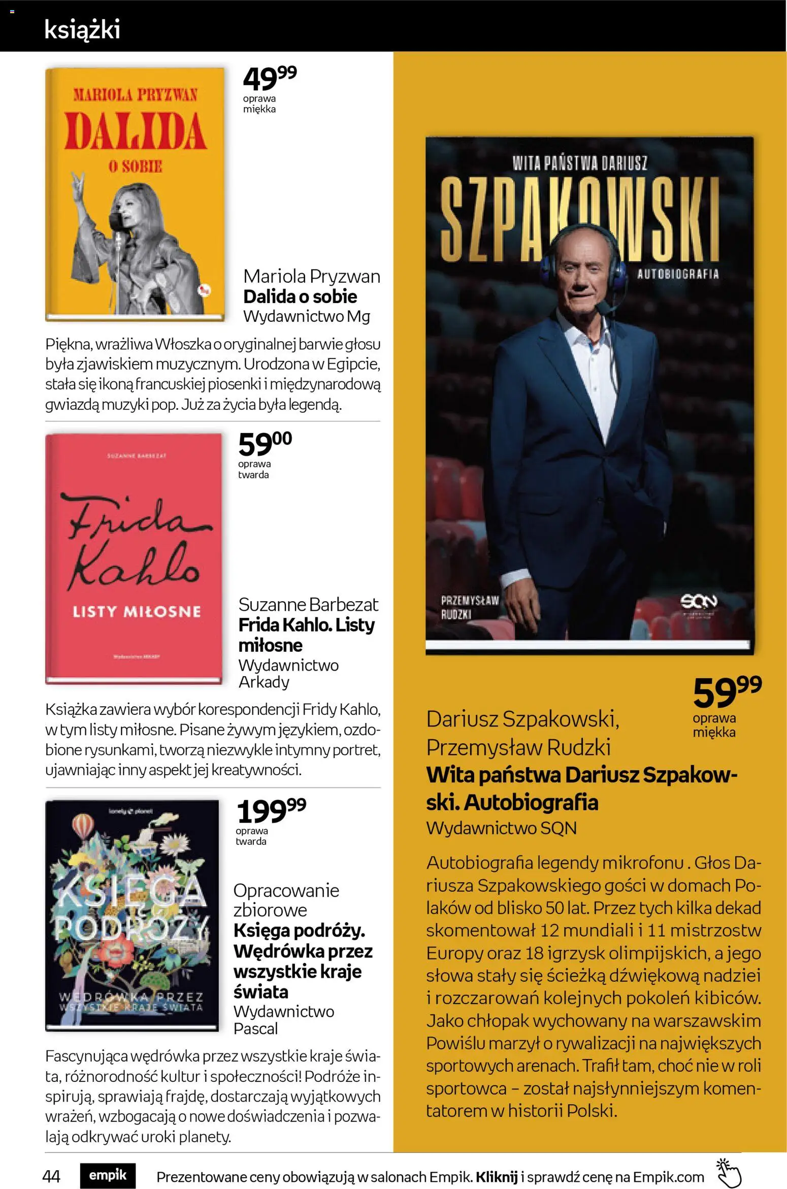 Empik Black Friday od 29.10.2025 | Strona: 44 | Produkty: Książki