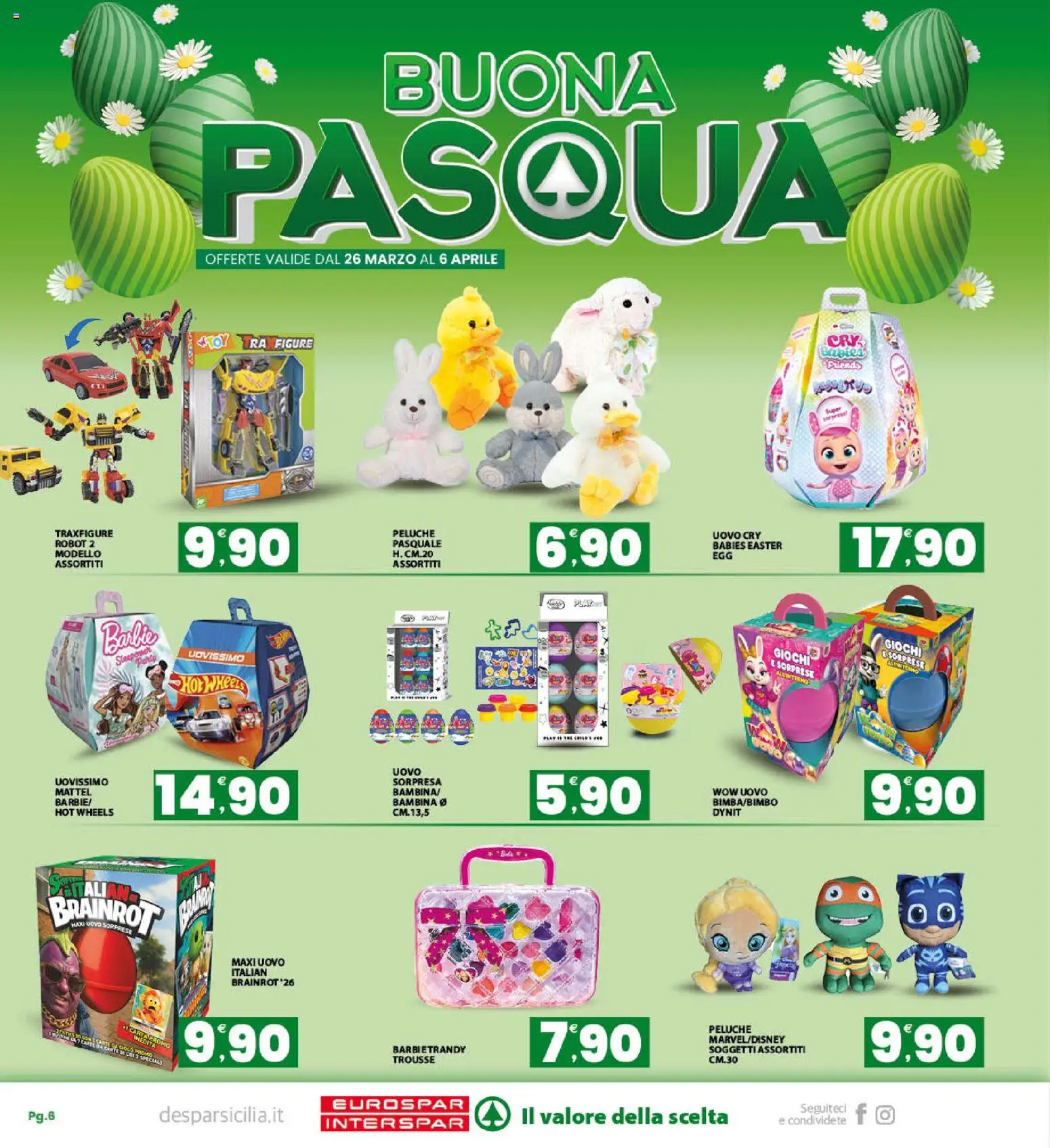 Volantino Eurospar del 26.03.2026 | Pagina: 6