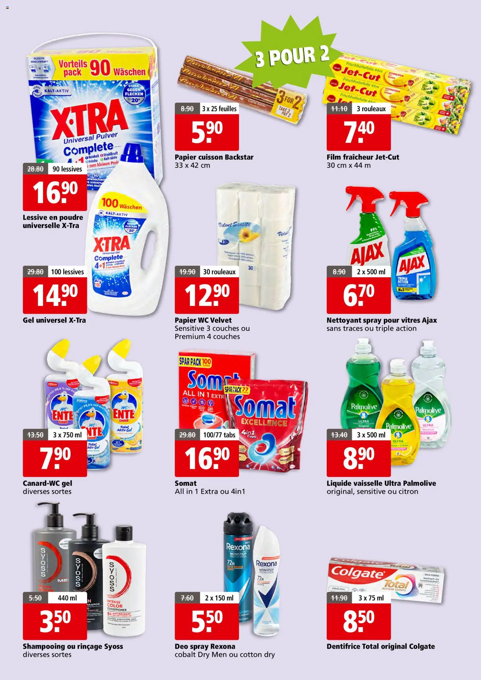 Aligro Aktionen Chasse Chavannes, Matran, Genève, Sion – gültig ab 27.10.2025 | Seite: 9 | Produkte: Pulver, Conditioner
