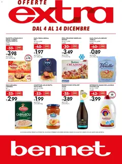 Anteprima del volantino bennet Extra catalogo valido a partire dal 04.12.2025