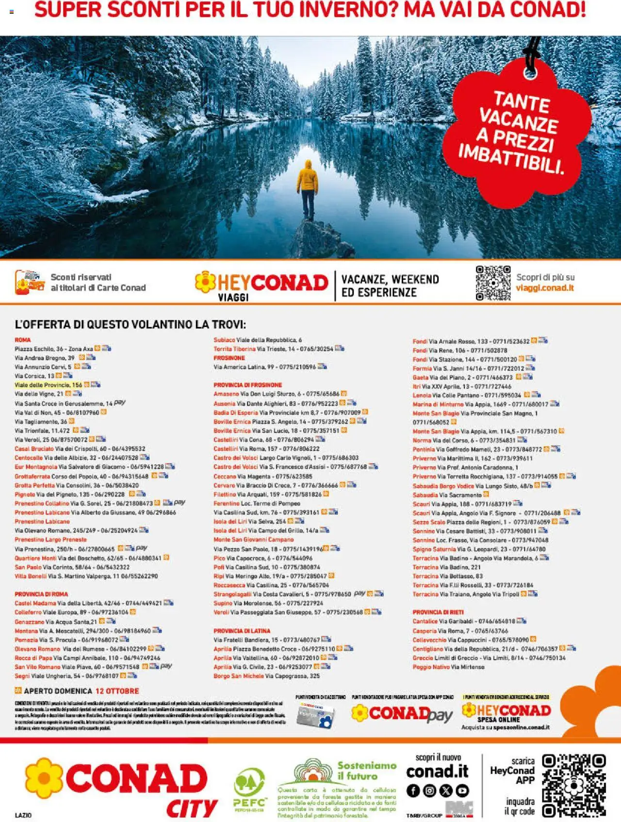 Volantino Conad del 09.10.2025 | Pagina: 16 | Prodotti: Acqua