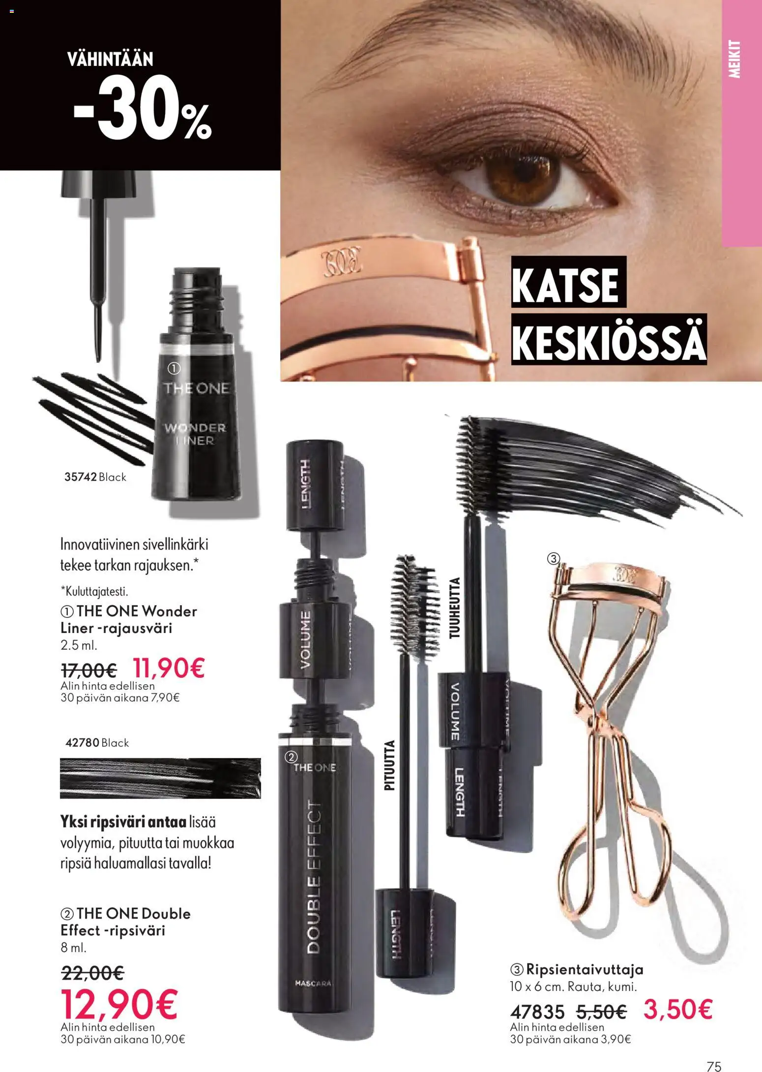 Oriflame - Black Friday – voimassa 19.11.2025 alkaen | Sivu: 75 | Tuotteet: Ripsiväri