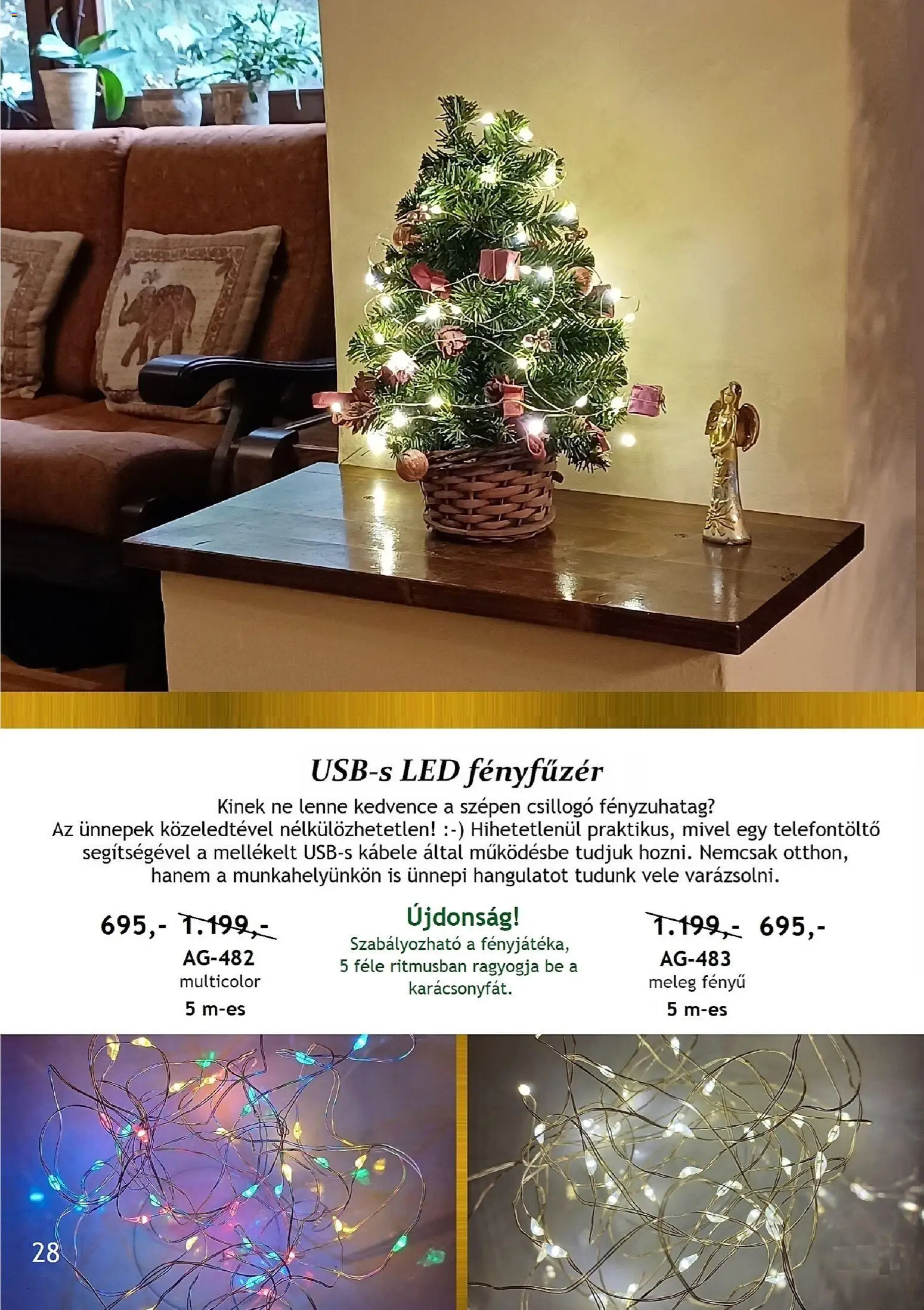 Betly akciós ujság - amely érvényes a következő dátumtól: 07.11.2025 | Oldal: 28 | Termékek: Fényfüzér