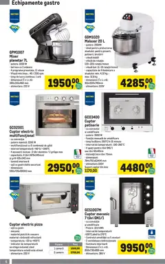 Ofertele Metro valabile de la 01.04.2026 | Pagină: 6 | Produse: Grill, Mixer, Bol, Ușă