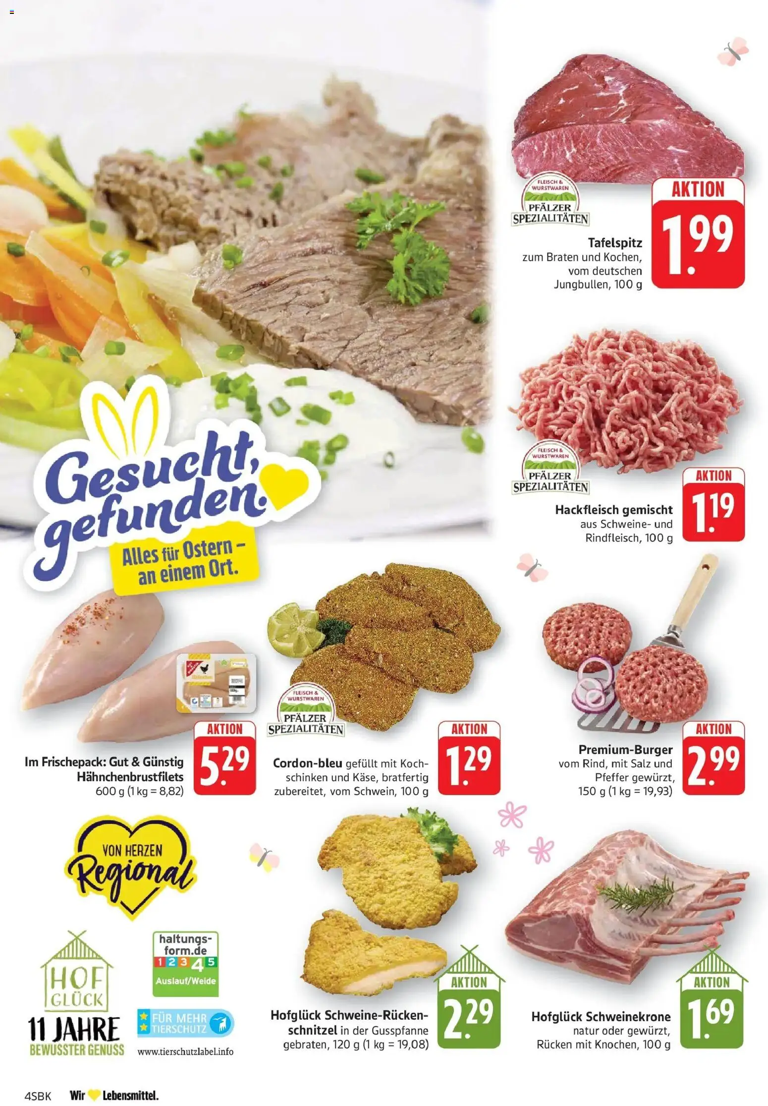 E center Prospekt Walldorf	 – gültig ab 23.03.2026 | Seite: 4 | Produkte: Schnitzel, Pfeffer, Schweinerucken, Fleisch