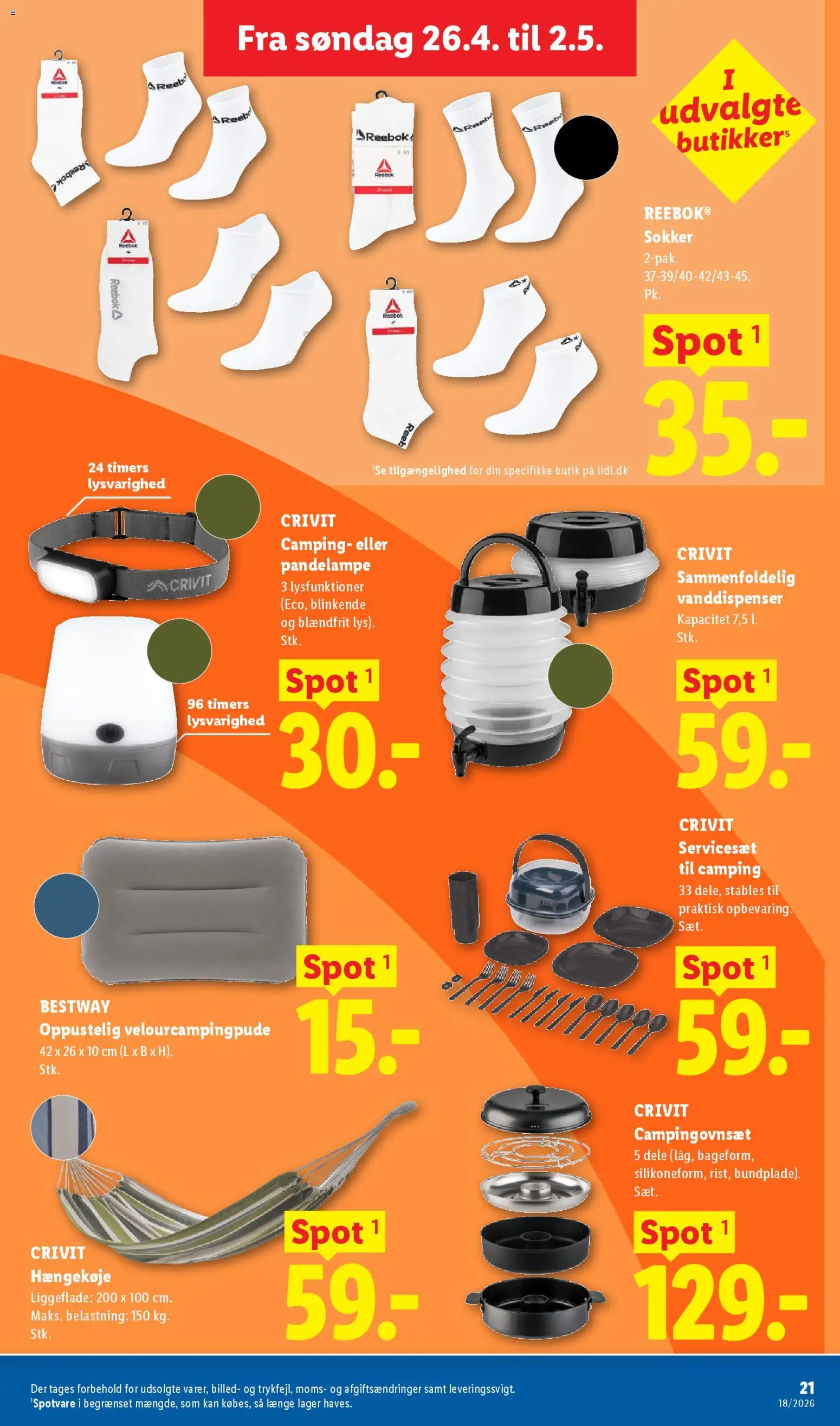 Lidl tilbudsavis – gyldig fra 26.04.2026 | Side: 7 | Produkter: Sokker, Søm