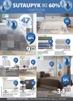 JYSK leidinys galioja nuo 14.04.2026 | Puslapis: 14 | Prekių: Pagalvėlė, Lovatiesė, Užvalkalas