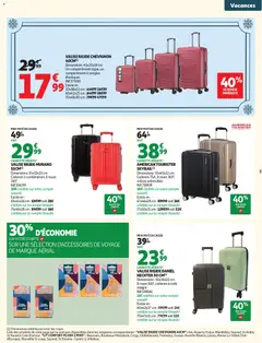 Auchan - Prévisualisation de Auchan - Valises et vacances valide à partir de 03.02.2026 | Page: 3 | Produits: Lit, Élastiques, Valise