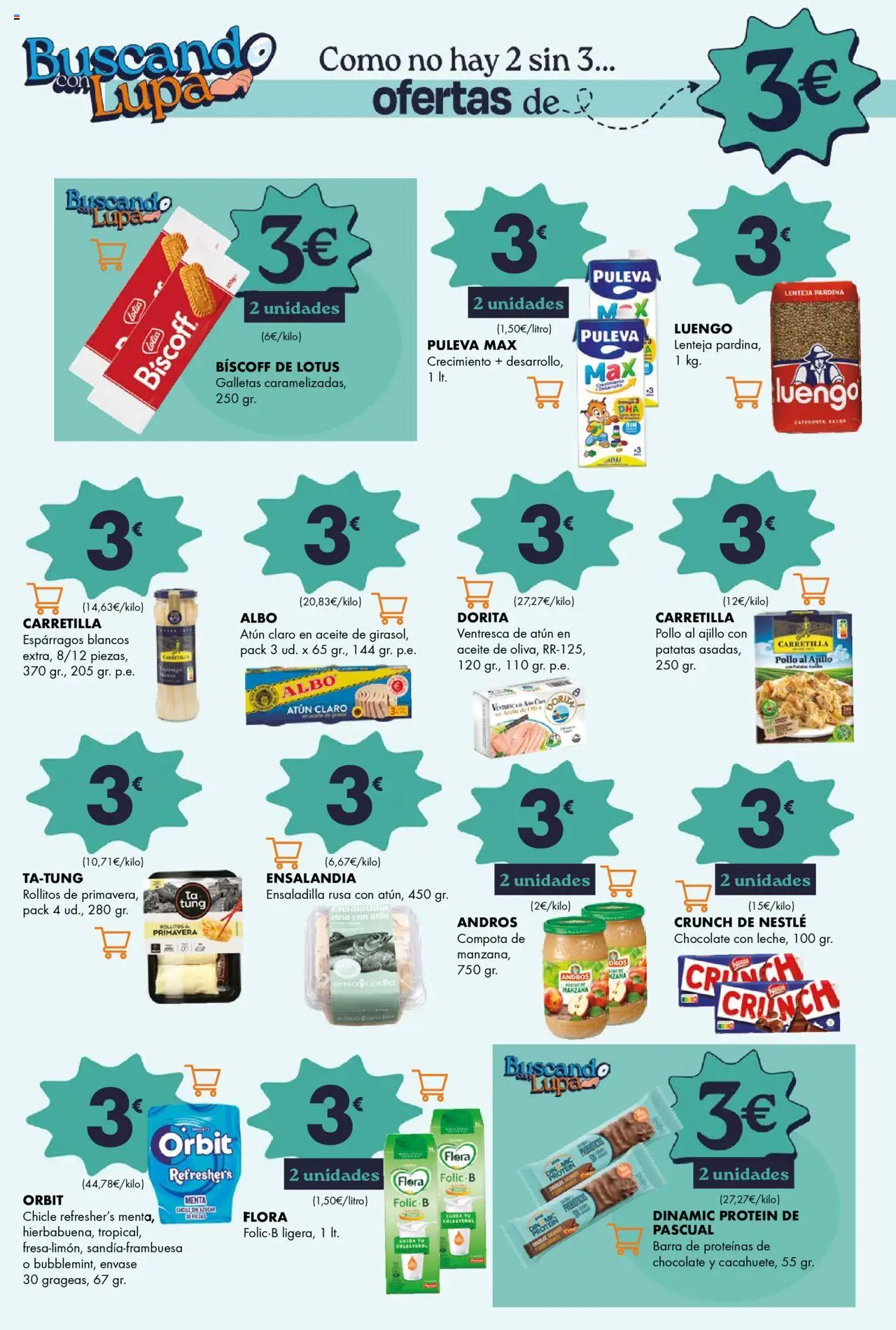 Lupa Supermercados folleto │ válido desde el 16.10.2025 | Página: 6 | Productos: Chocolate, Manzana, Galletas, Atún claro