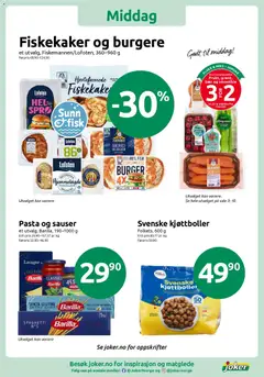 Forhåndsvisning av Pasta og sauser, et utvalg, Barilla, 190-1000 g gyldig fra 20.01.2026 | Side: 14