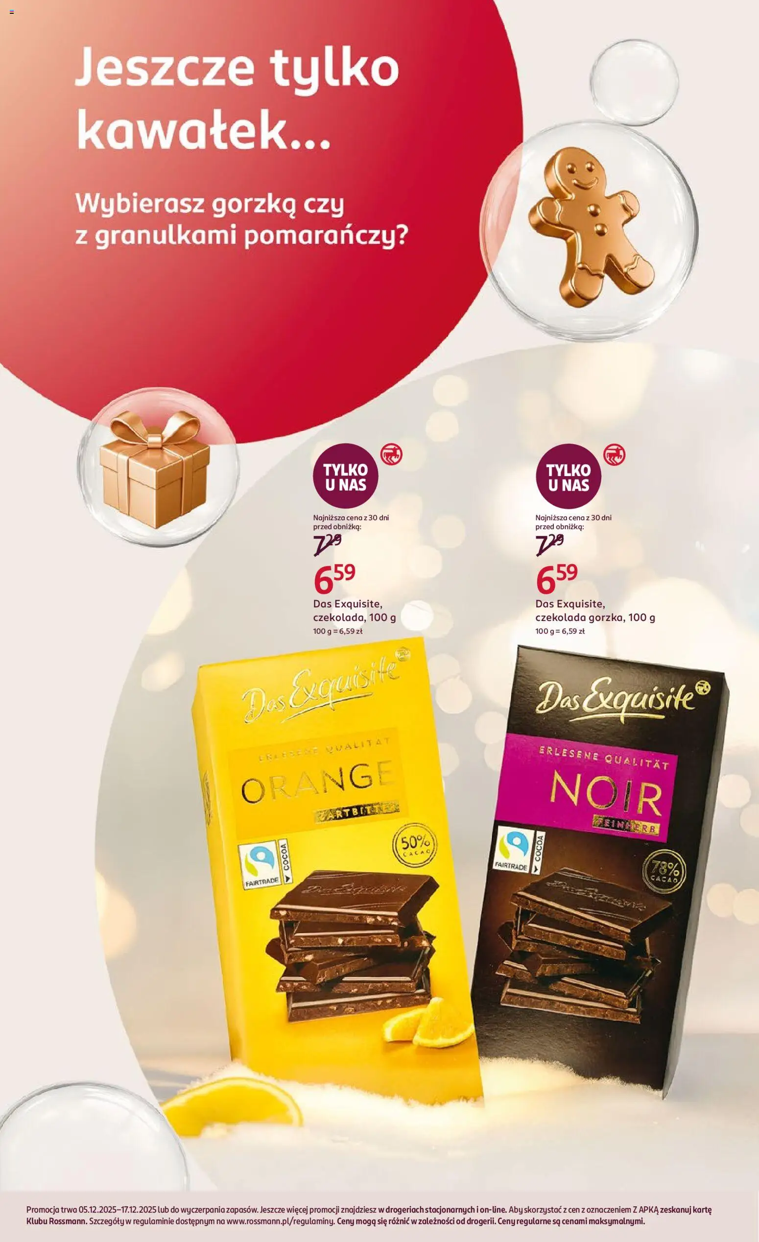 Rossmann Gazetka od 05.12.2025 | Strona: 39 | Produkty: Czekolada