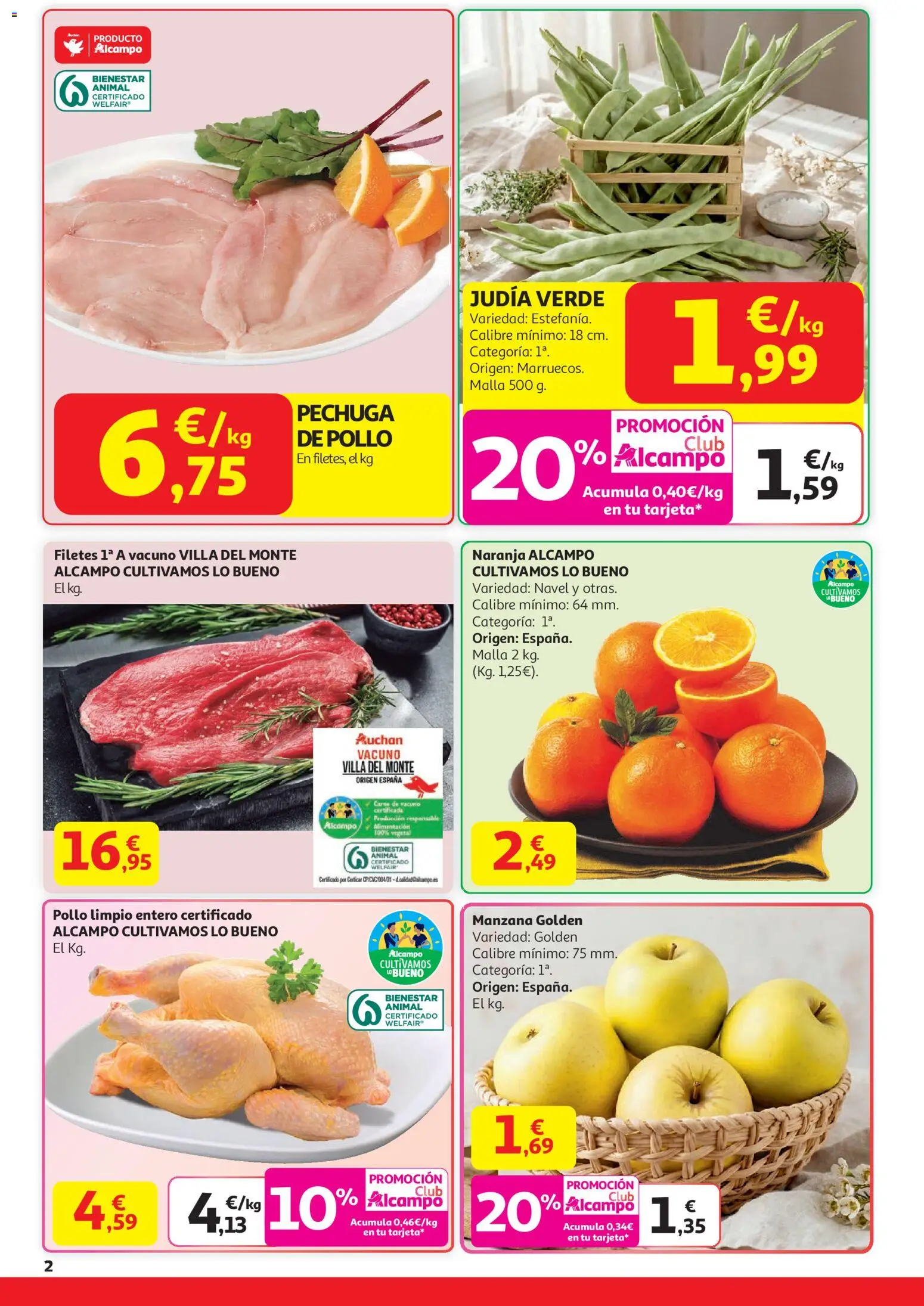 Alcampo - Supermercado │ válido desde el 15.01.2026 | Página: 2 | Productos: Manzana