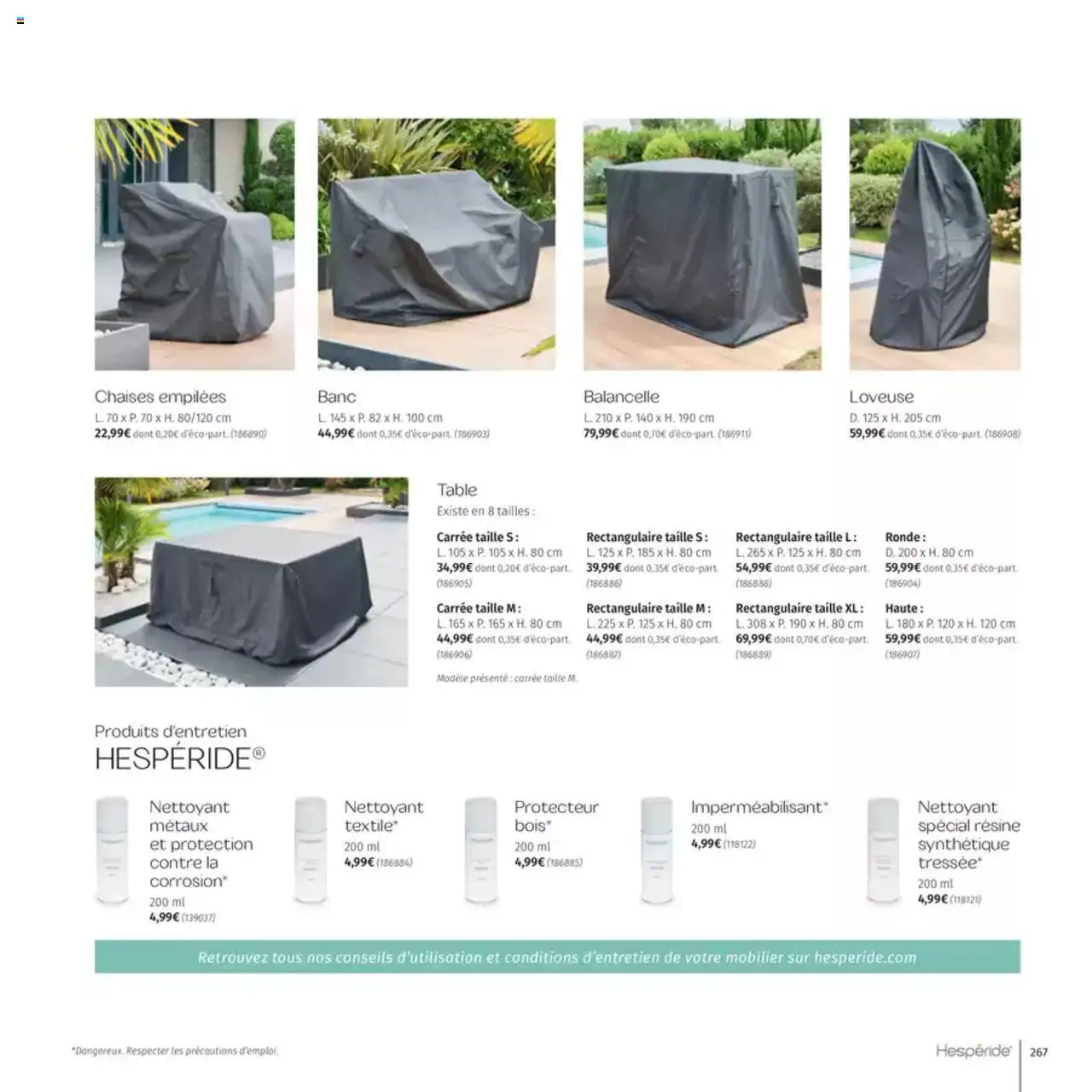  | Page: 267 | Produits: Table