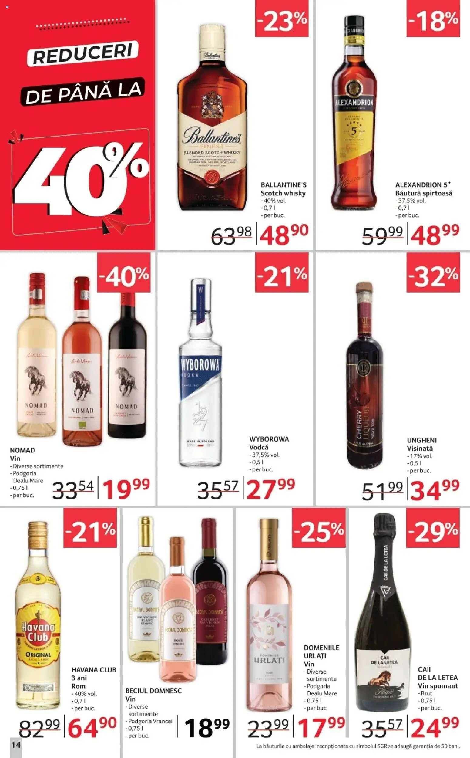 Noul catalog Selgros – valabil de la 02.01.2026 | Pagină: 14 | Produse: Su ısıtıcı, Vin