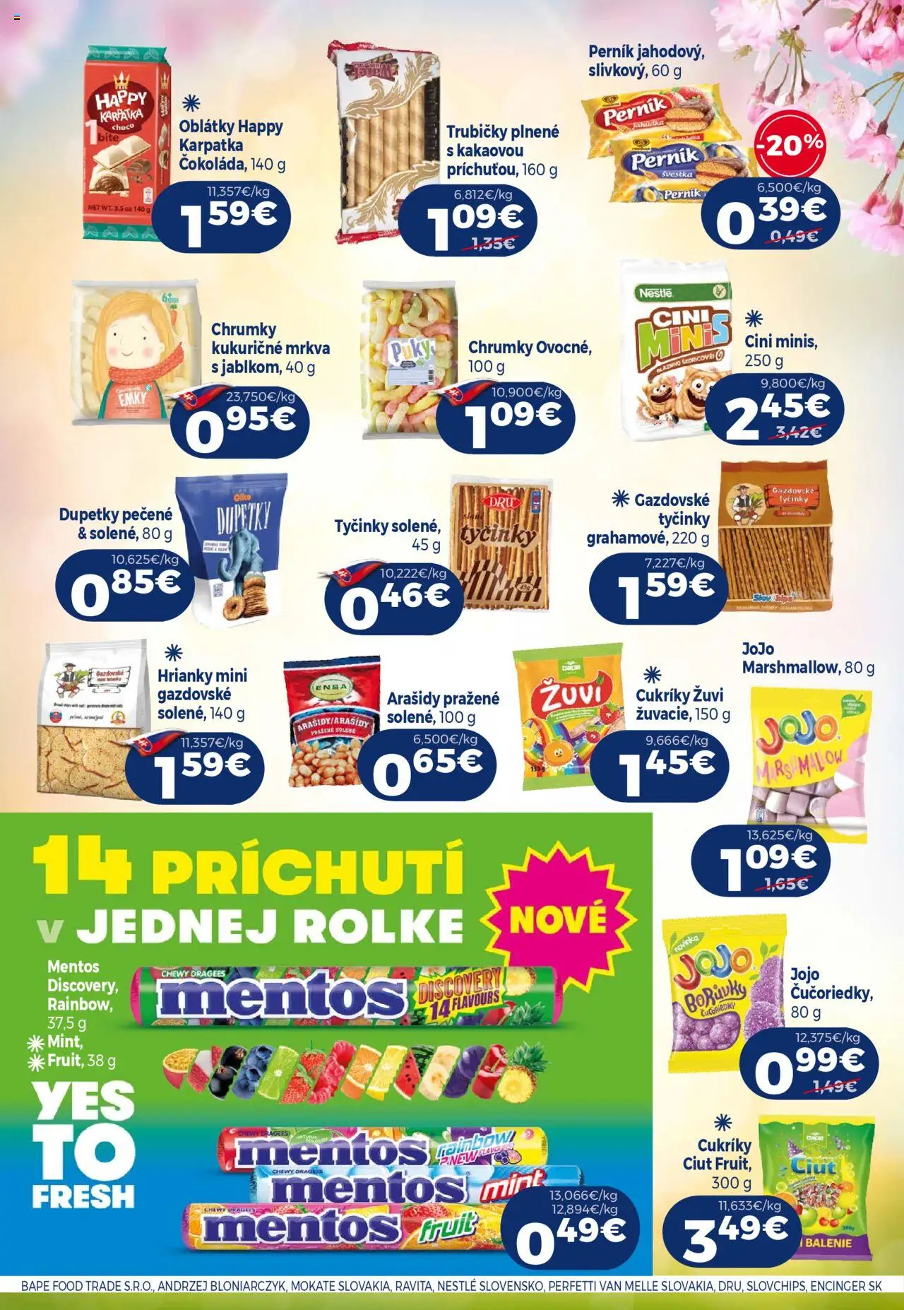 Milk Agro leták │ platný od 18.06.2025 | Strana: 7 | Produkty: Cukríky, Mrkva, Arašidy