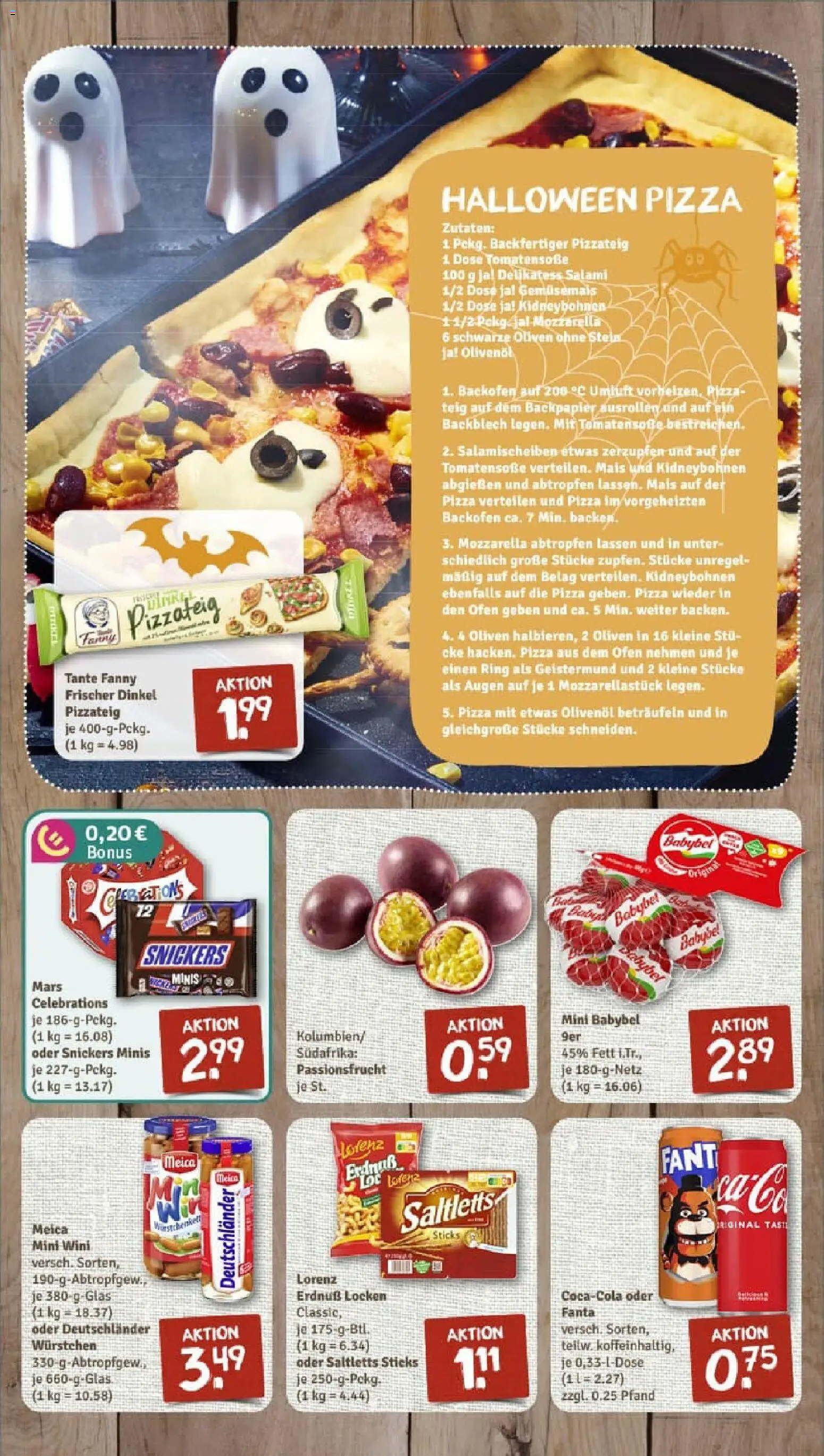 Rewe prospekt Wunstorf / Luthe	 – gültig ab 26.10.2025 | Seite: 2 | Produkte: Fanta, Olivenol, Babybel, Salami