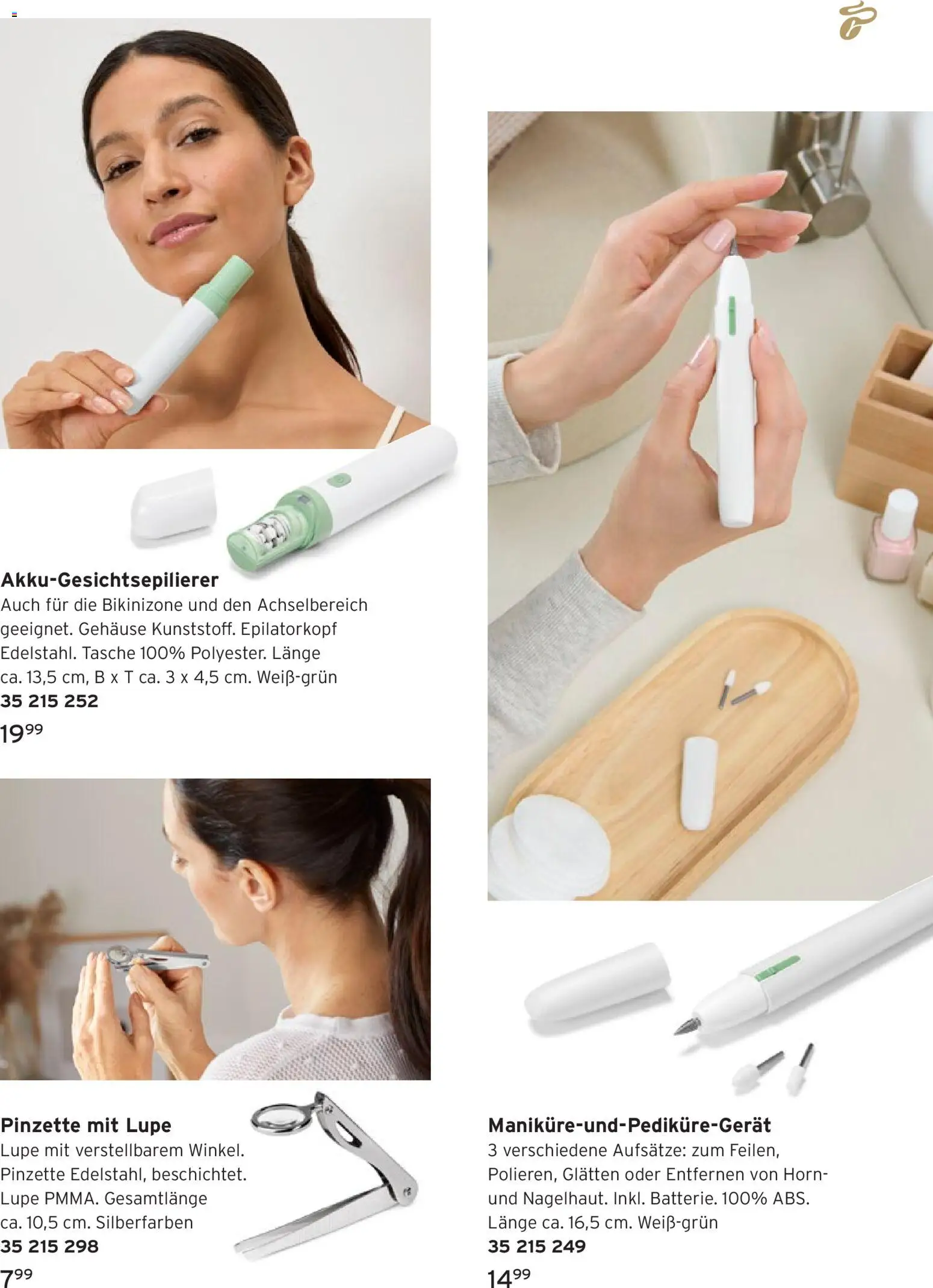 Prospekt Tchibo Ein Leben in Balance – gültig ab 25.03.2026 | Seite: 19 | Produkte: Tasche, Pinzette