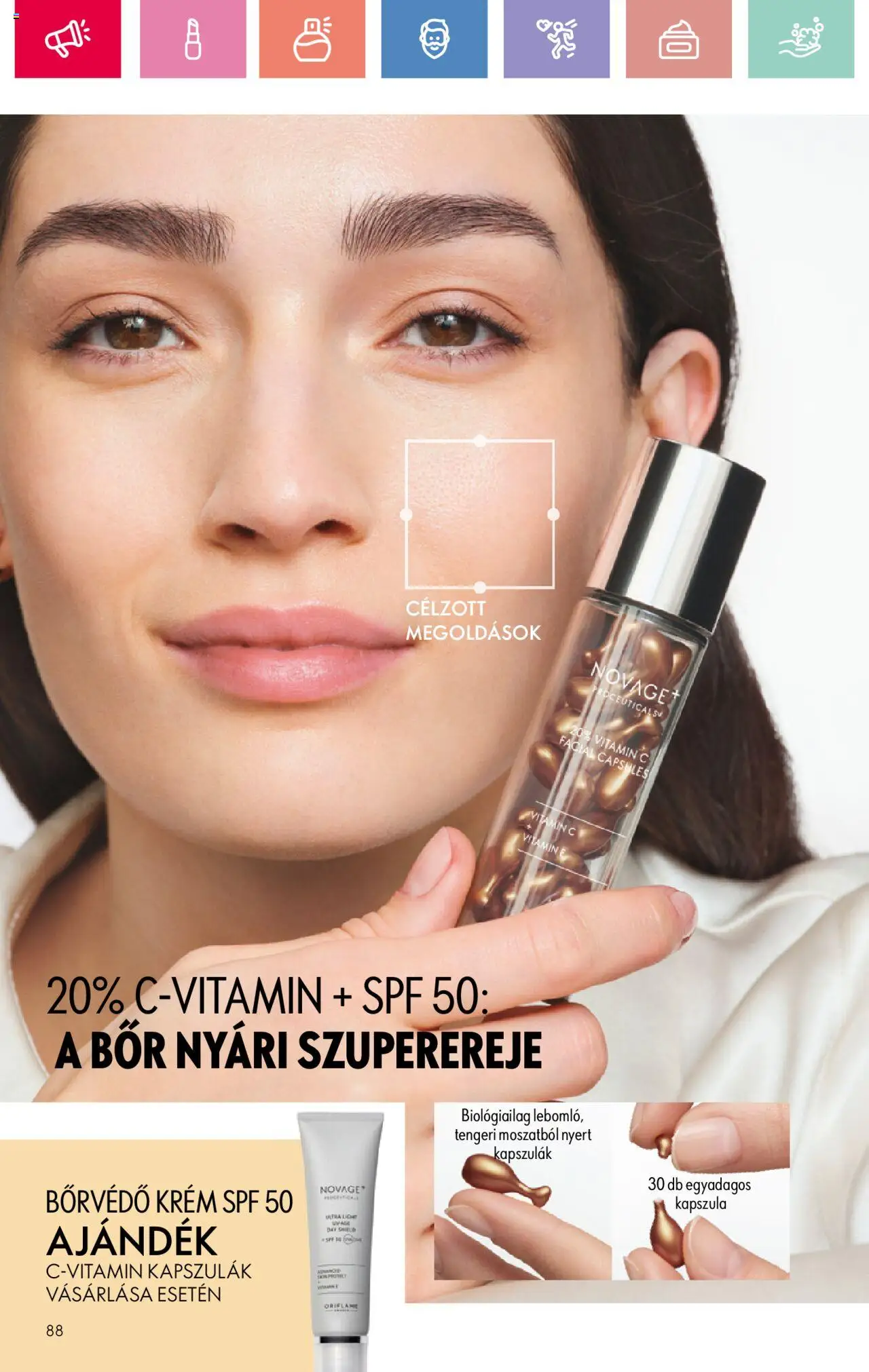 Oriflame akciós ujság - amely érvényes a következő dátumtól: 17.08.2025 | Oldal: 88 | Termékek: Vitamin c, Bor