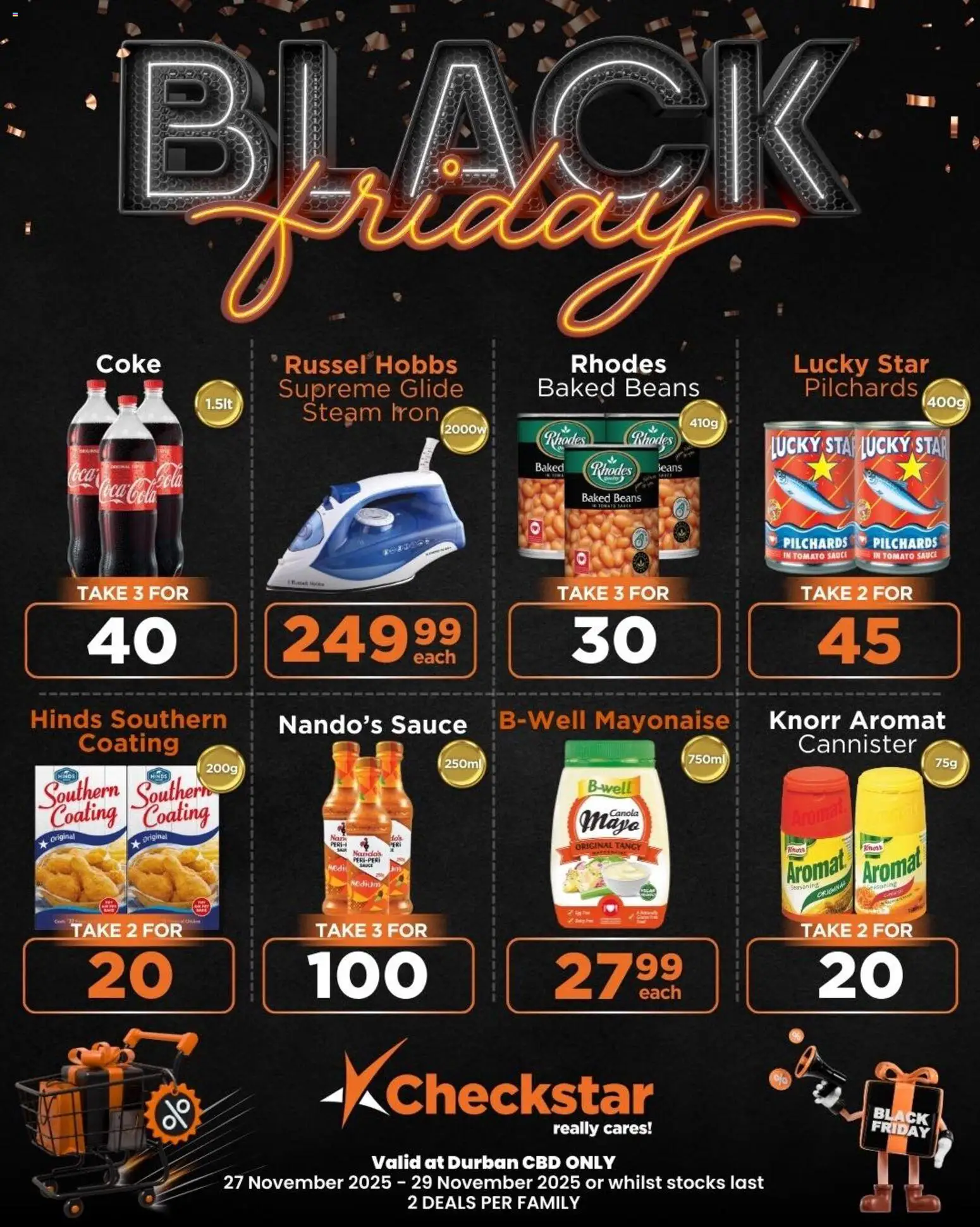 New Check Star catalogue – valid from 27.11.2025 | Page: 7 | Products: Pilchards, Jeans, Coke, Tomato sauce