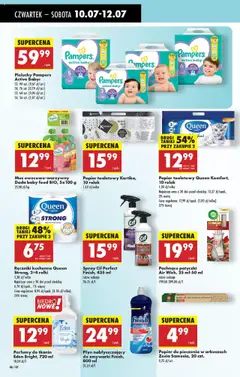 Biedronka gazetka - Oferta W tym tygodniu od 10.07.2025 | Strona: 56 | Produkty: Cleaner, Pampers, Perfumy, Finish