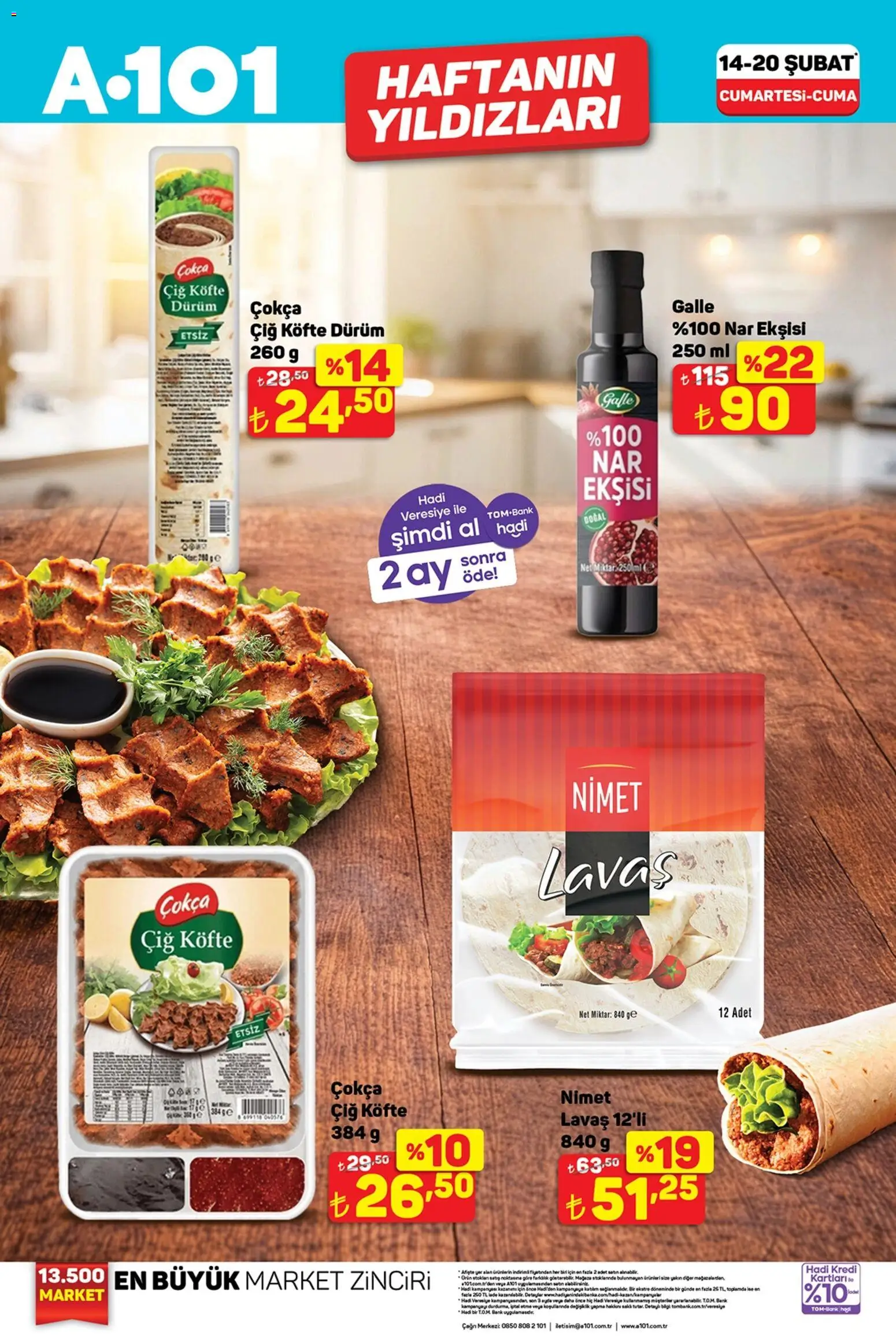 A101 Katalog - 14.02.2026 tarihinden itibaren geçerlidir | Sayfa: 5 | Ürünler: Nar ekşisi, Nar