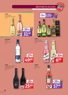 Ofertele Auchan valabile de la 19.03.2026 | Pagină: 8 | Produse: Su ısıtıcı, Demirhindi, Whiskey, Aperol