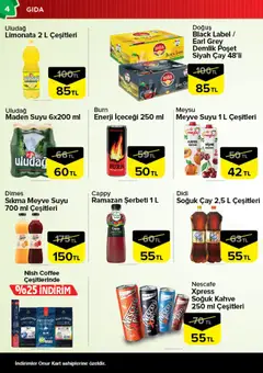 24.02.2026 tarihinden itibaren geçerli olan Onur Market kataloğu önizlemesi | Sayfa: 4