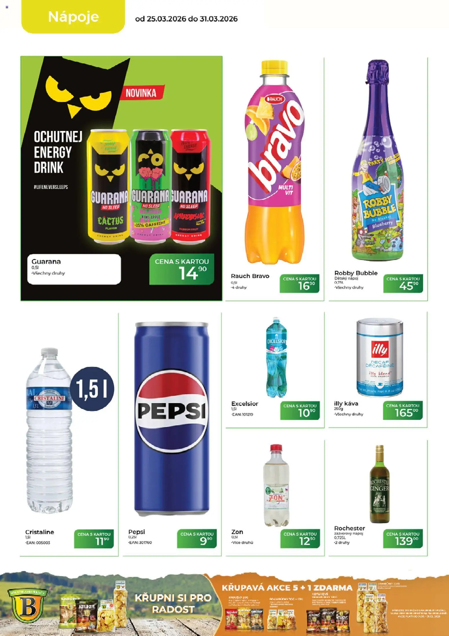 Tamda Foods leták od 25.03.2026 | Strana: 12 | Produkty: Káva, Pepsi, Robby Bubble, Illy