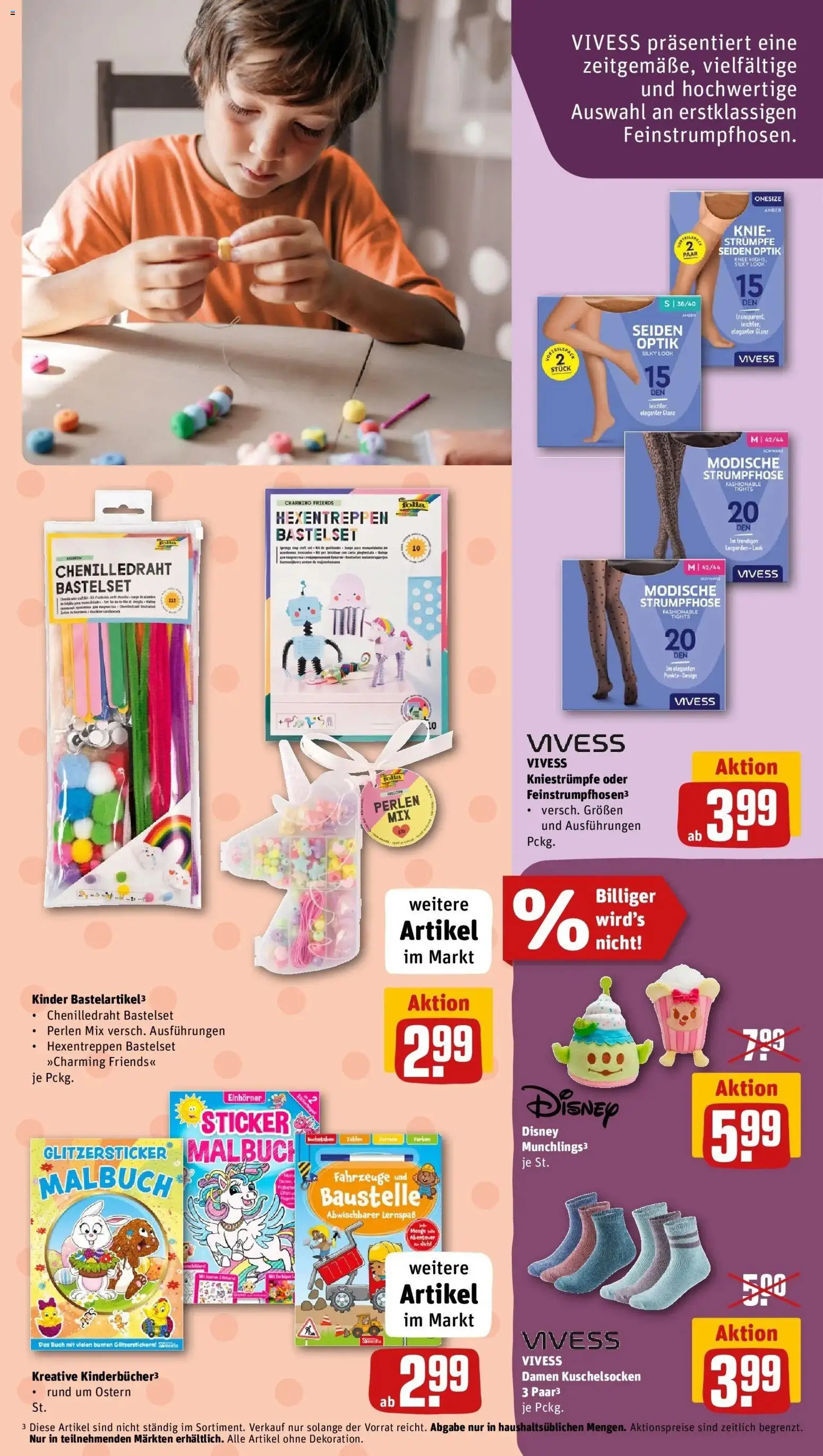 Rewe Prospekt Moringen	 – gültig ab 02.03.2026 | Seite: 31 | Produkte: Strümpfe, Kniestrümpfe, Strumpfhose