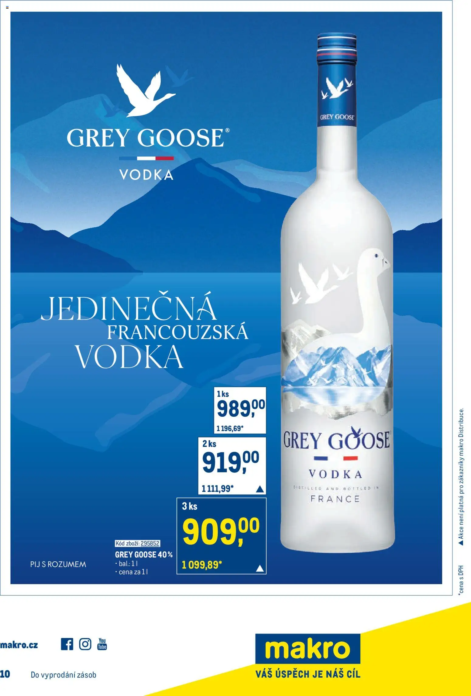 Makro leták - Gastronomie od 22.04.2026 | Strana: 25 | Produkty: Vodka