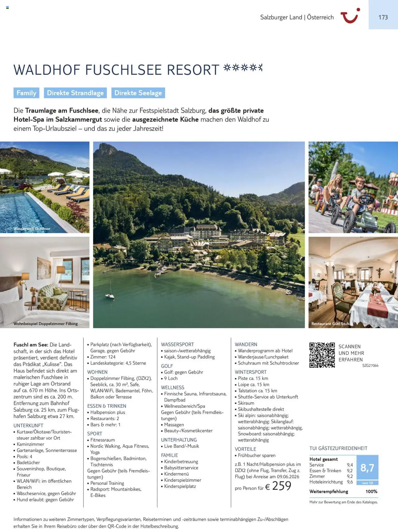 TUI Urlaub mit eigener Anreise 2025/26 – gültig ab 01.11.2025 | Seite: 173 | Produkte: Küche, Ski, Snowboard