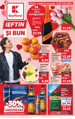 Kaufland RO Akciós újság - amely érvényes a következő dátumtól: 11.02.2026