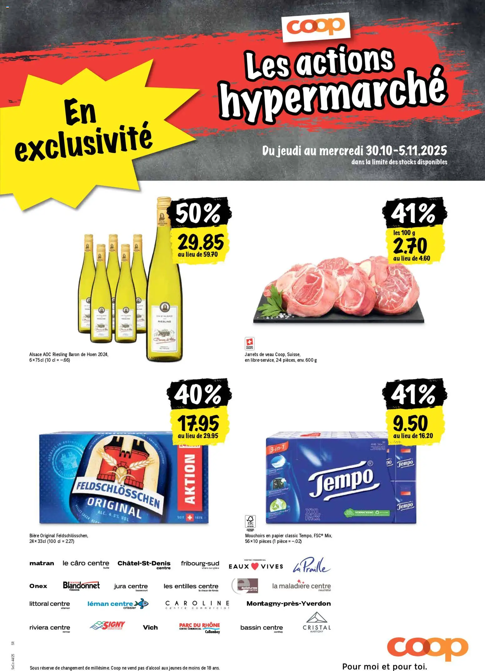 Coop - Les actions de la semaine – gültig ab 30.10.2025 | Seite: 21 | Produkte: Jura, Flager