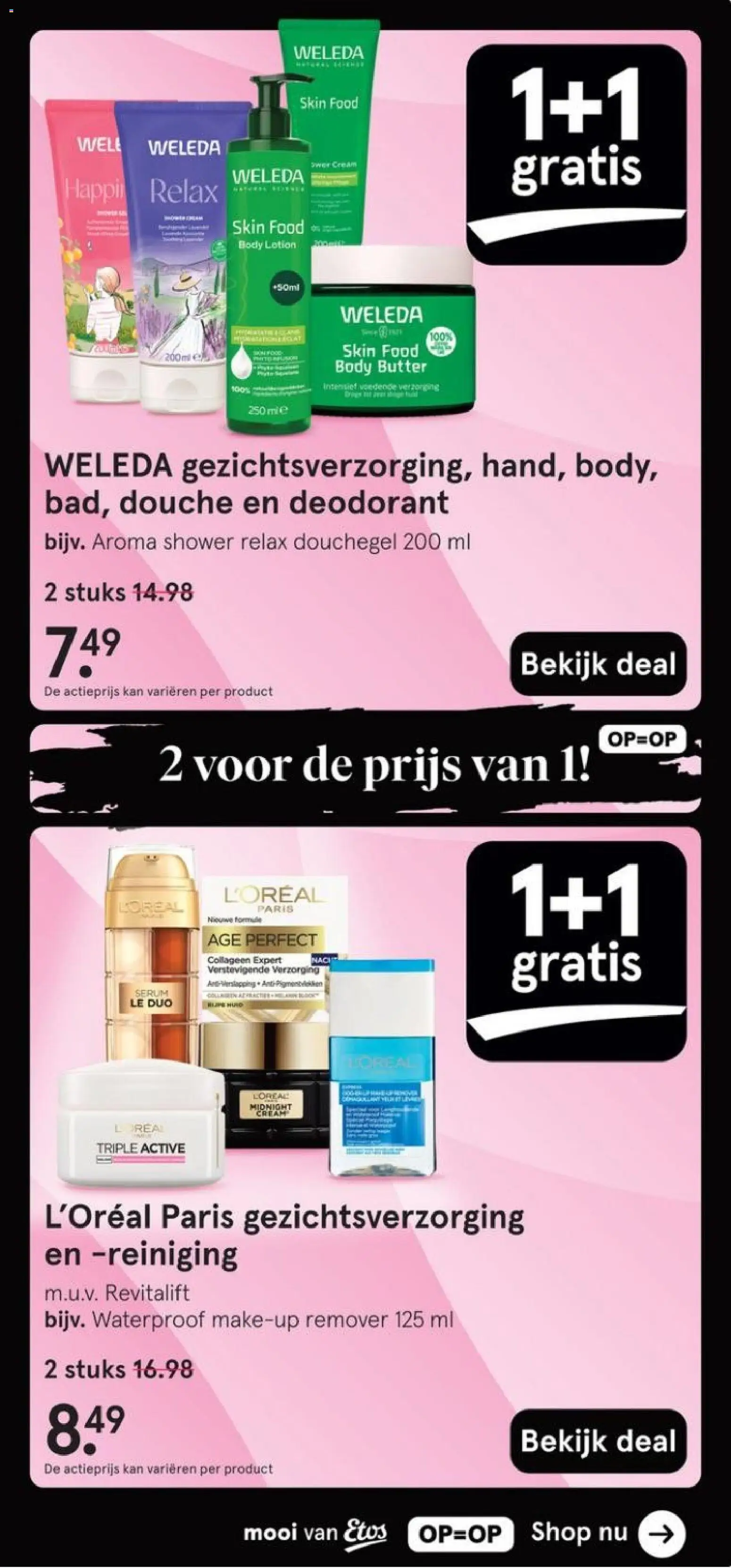 {H1} | Pagina: 13 | Producten: Deodorant, Kan, Douche, Douchegel