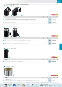 Rexel - Prévisualisation de Rexel  Chauffage Hydraulique, PAC Air-Eau, Plomberie et Sanitaire valide à partir de 01.12.2025 | Page: 54 | Produits: Adaptateur, Poêle, Tampon, Cadre