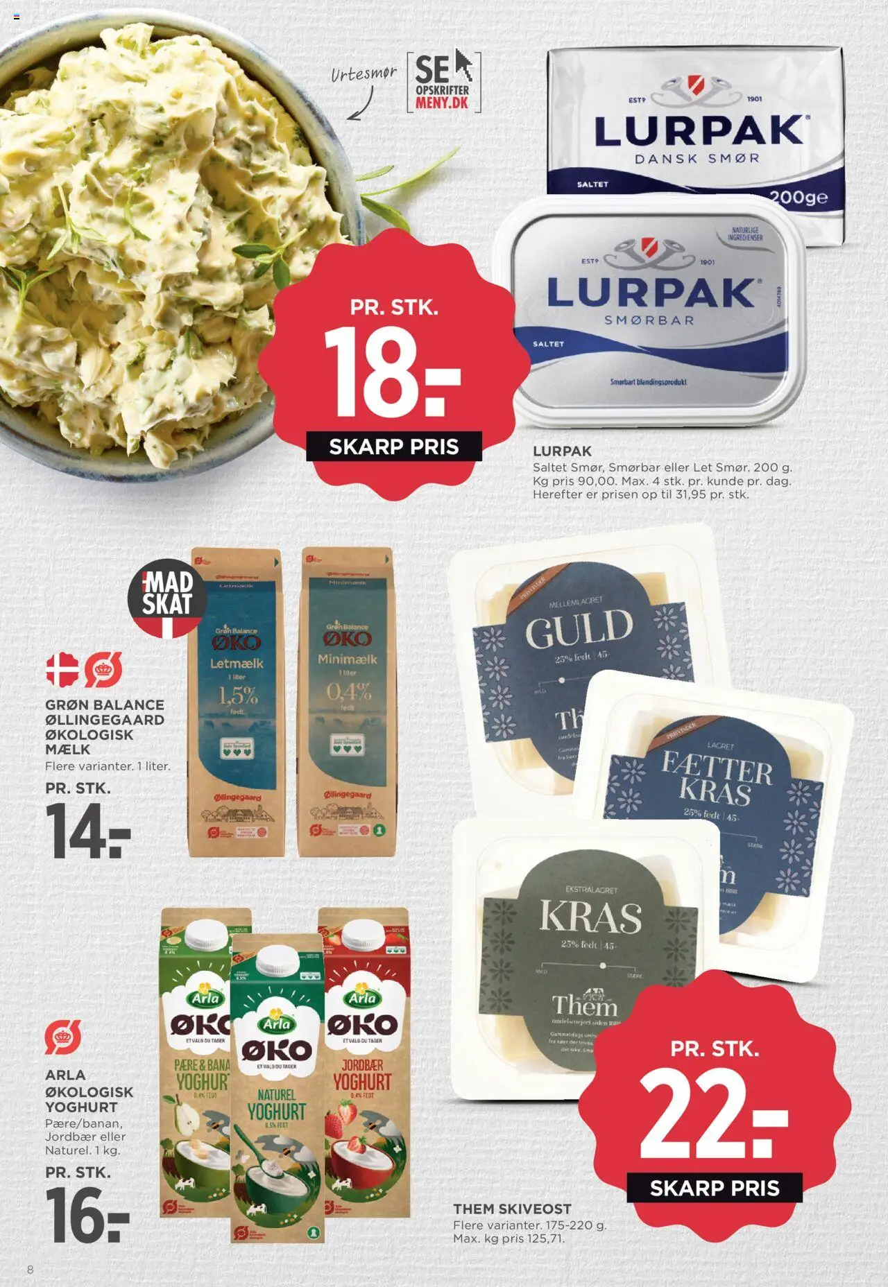 Meny tilbudsavis – gyldig fra 10.10.2025 | Side: 15 | Produkter: Mælk, Yoghurt, Jordbær, Jogo de ferramentas