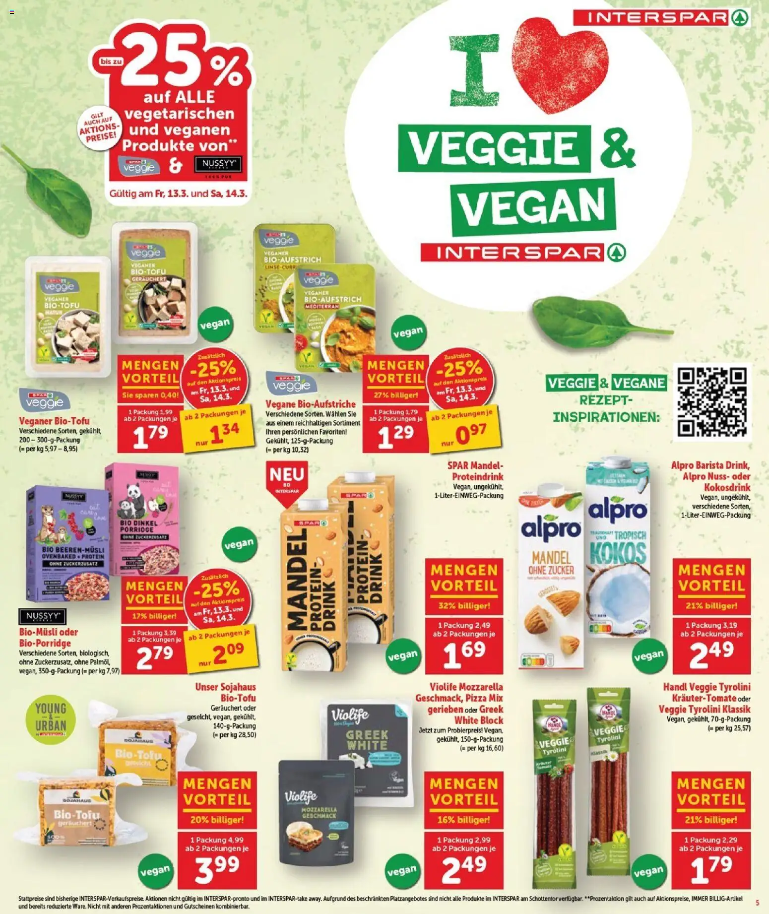 Interspar Flugblatt - Burgenland gültig ab 12.03.2026 | Seite: 5 | Produkte: Zucker, Pizza