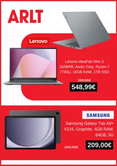 ARLT Computer Prospekt 	 - gültig ab dem 05.08.2025 | Seite: 5 | Produkte: Lenovo, Samsung