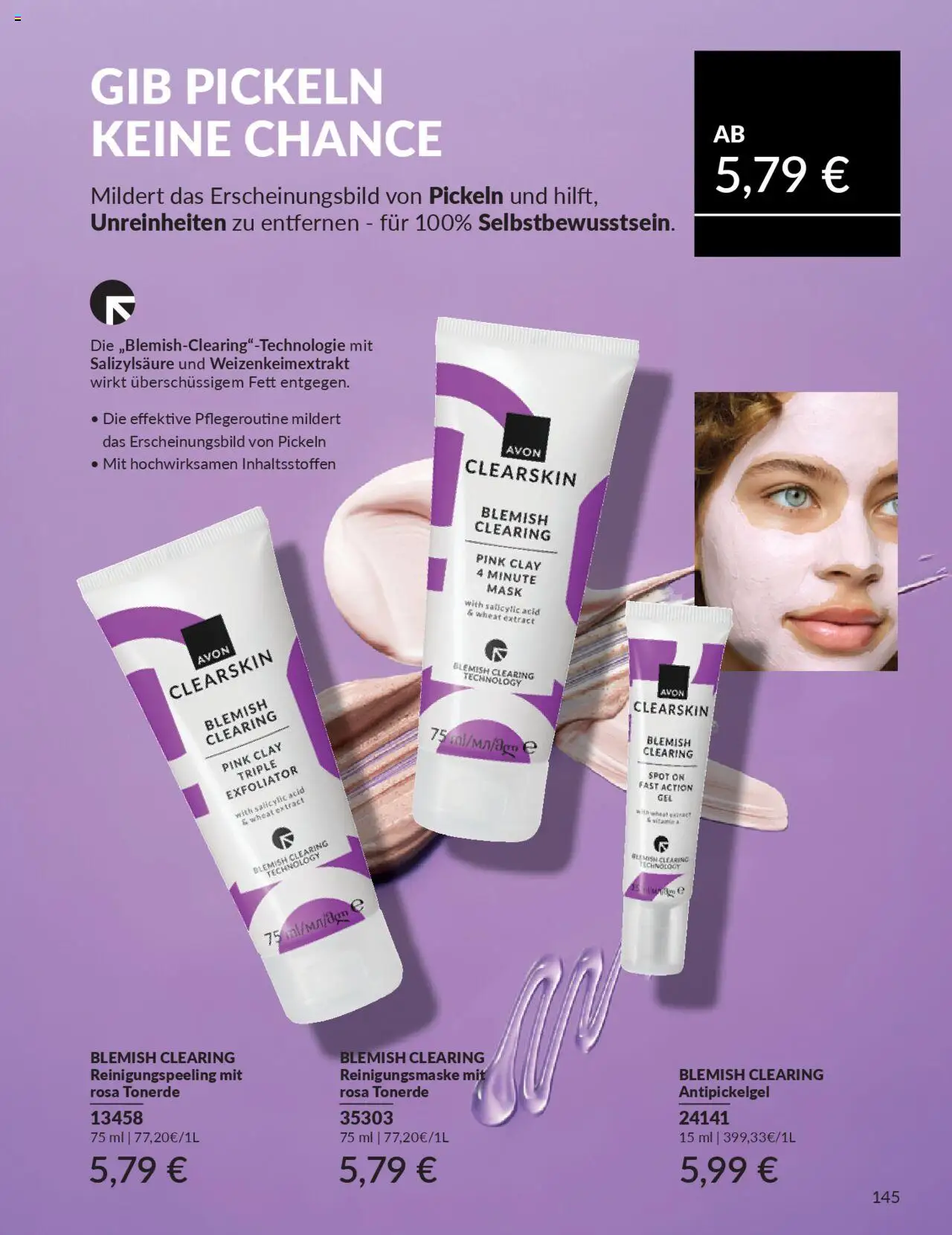 AVON Katalog Oktober 2025 – gültig ab 01.10.2025 | Seite: 147 | Produkte: Reinigungsmaske